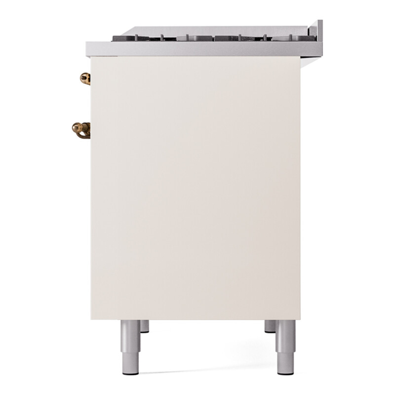 Nostalgie II 40 inch Dual Fuel Range with Double Ovens, 6 Burners and Griddle UPD40FNMPAWB