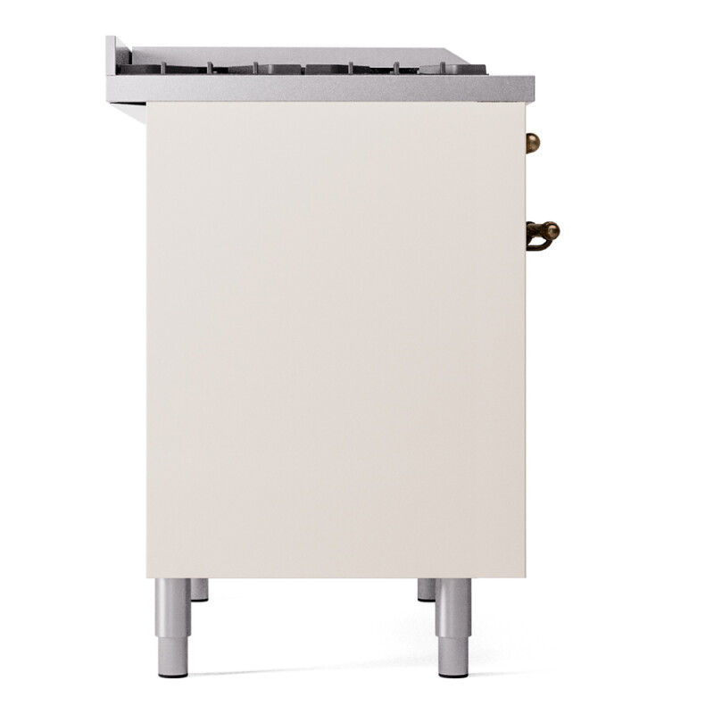 Nostalgie II 40 inch Dual Fuel Range with Double Ovens, 6 Burners and Griddle UPD40FNMPAWBLP