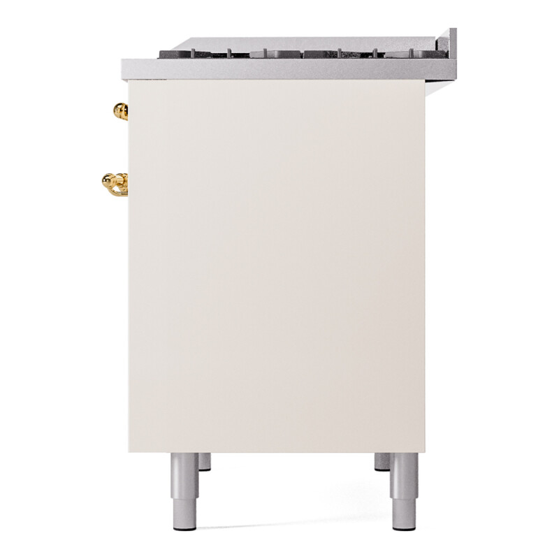Nostalgie II 40 inch Dual Fuel Range with Double Ovens, 6 Burners and Griddle UPD40FNMPAWG