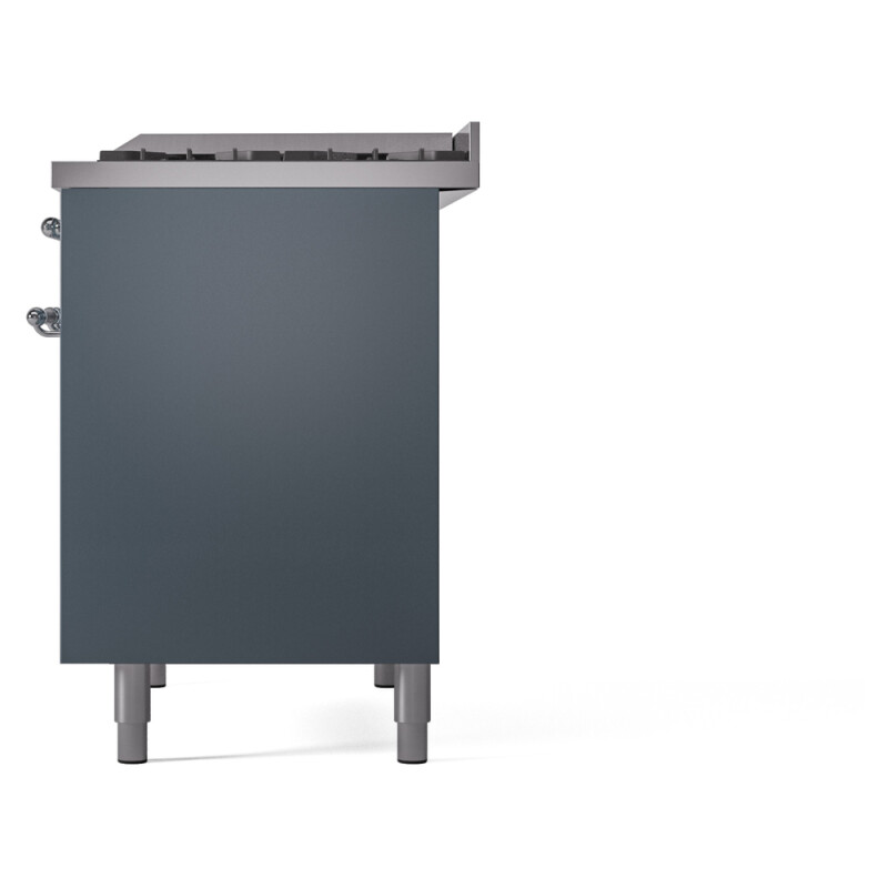 Nostalgie II 40 inch Dual Fuel Range with Double Ovens, 6 Burners and Griddle UPD40FNMPBGCLP
