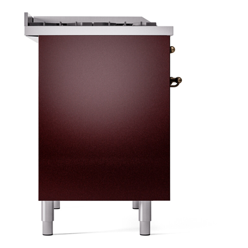 Nostalgie II 40 inch Dual Fuel Range with Double Ovens, 6 Burners and Griddle UPD40FNMPBUB