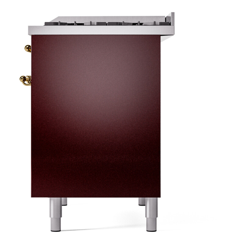 Nostalgie II 40 inch Dual Fuel Range with Double Ovens, 6 Burners and Griddle UPD40FNMPBUG