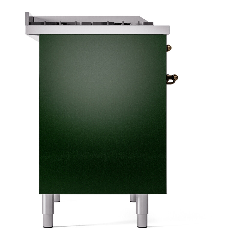 Nostalgie II 40 inch Dual Fuel Range with Double Ovens, 6 Burners and Griddle UPD40FNMPEGBLP