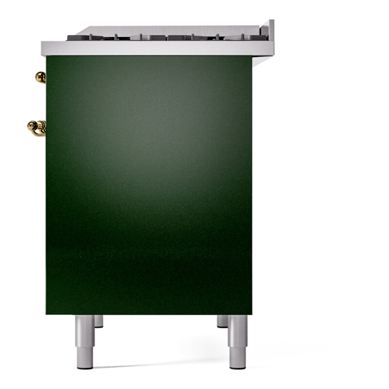 Nostalgie II 40 inch Dual Fuel Range with Double Ovens, 6 Burners and Griddle UPD40FNMPEGGLP