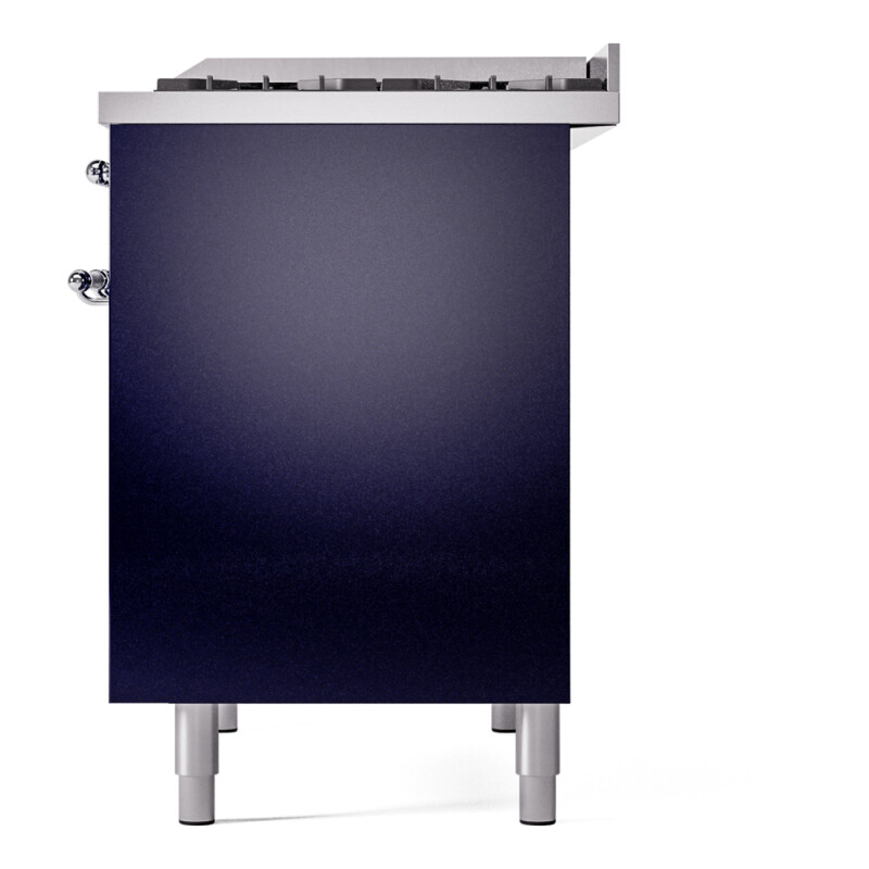 Nostalgie II 40 inch Dual Fuel Range with Double Ovens, 6 Burners and Griddle UPD40FNMPMBC