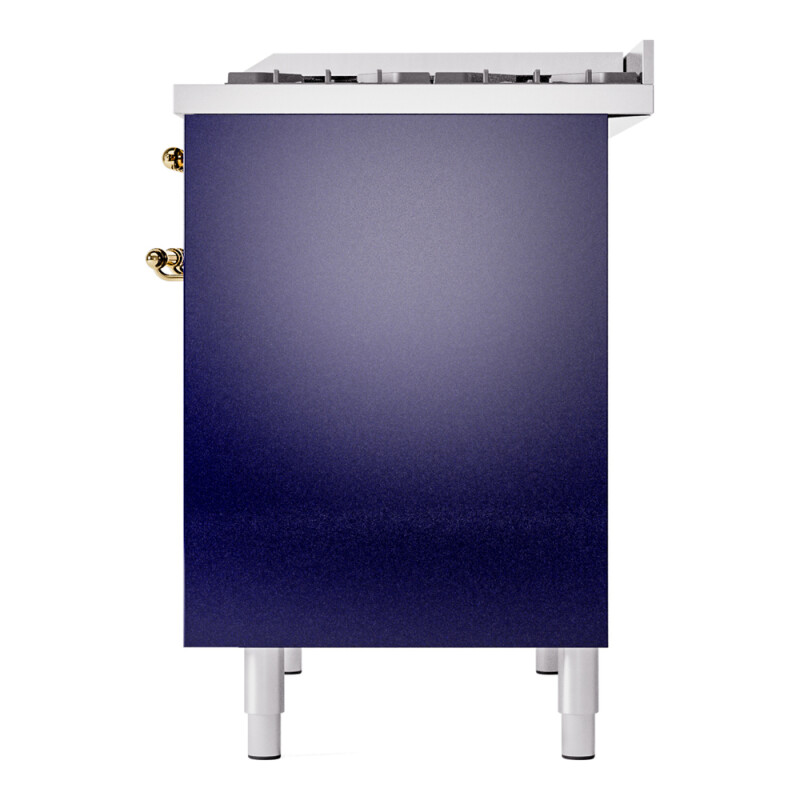 Nostalgie II 40 inch Dual Fuel Range with Double Ovens, 6 Burners and Griddle UPD40FNMPMBG