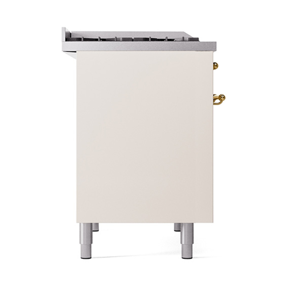 Nostalgie II 40 inch Dual Fuel Range with Double Ovens, 6 Burners and Griddle UPD40FQNMPAWG