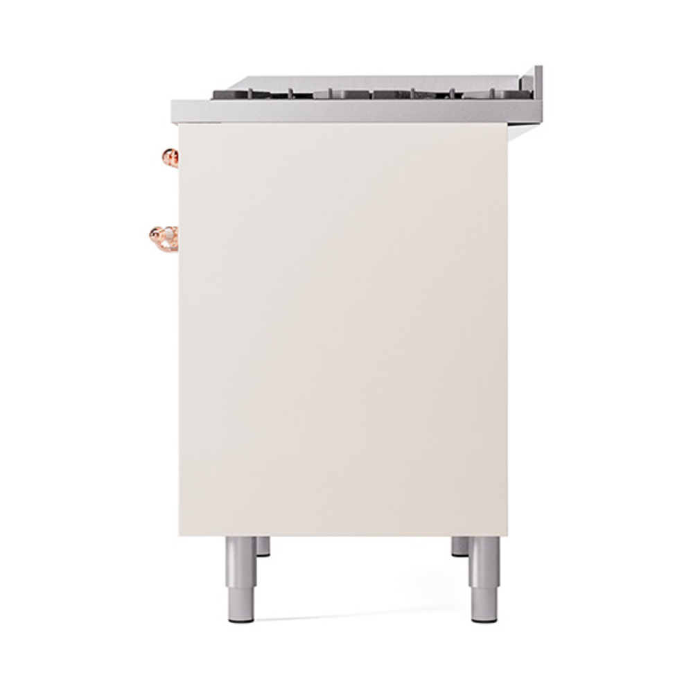 Nostalgie II 40 inch Dual Fuel Range with Double Ovens, 6 Burners and Griddle UPD40FQNMPAWPLP