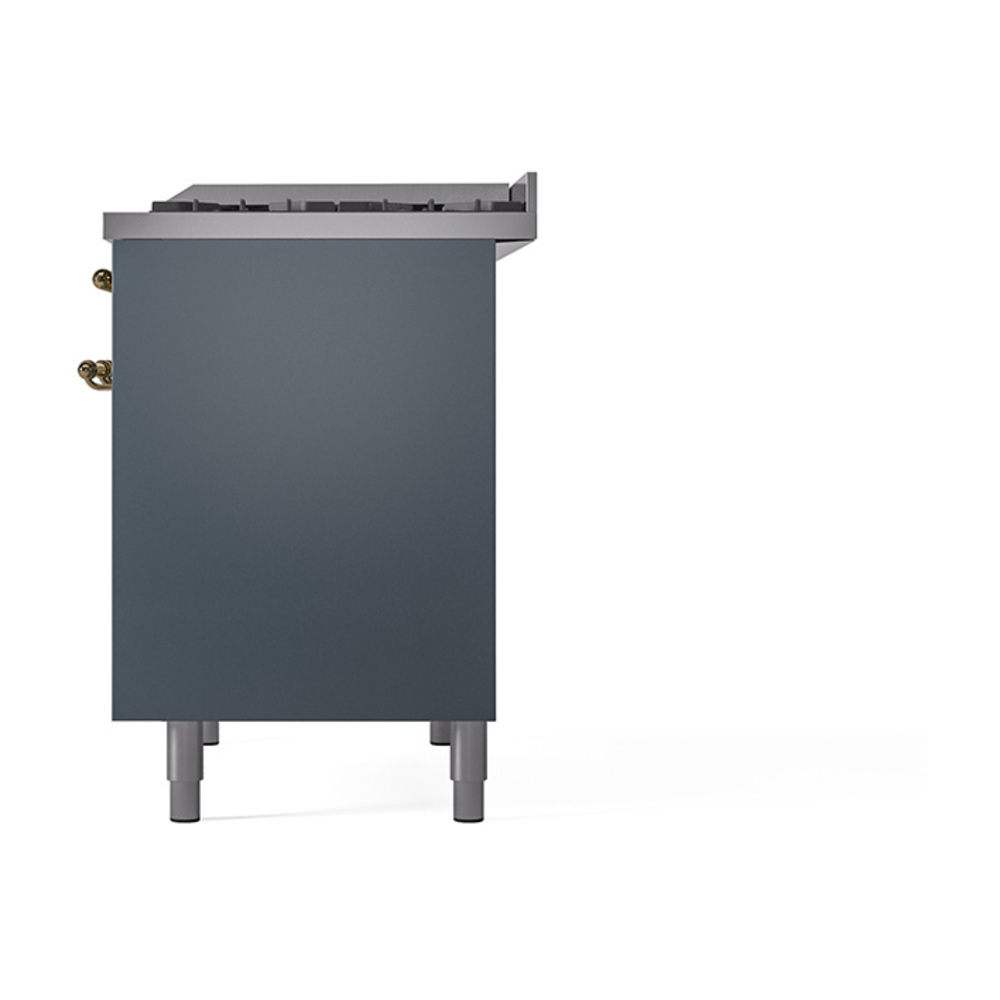 Nostalgie II 40 inch Dual Fuel Range with Double Ovens, 6 Burners and Griddle UPD40FQNMPBGG