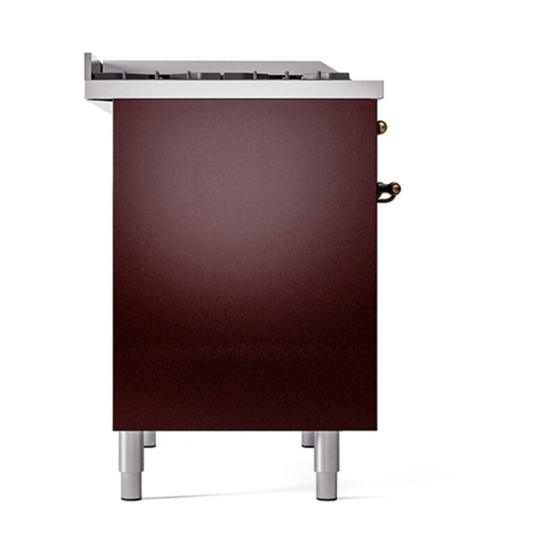 Nostalgie II 40 inch Dual Fuel Range with Double Ovens, 6 Burners and Griddle UPD40FQNMPBUBLP