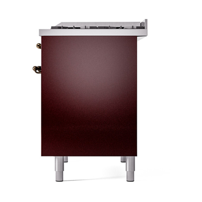 Nostalgie II 40 inch Dual Fuel Range with Double Ovens, 6 Burners and Griddle UPD40FQNMPBUBLP