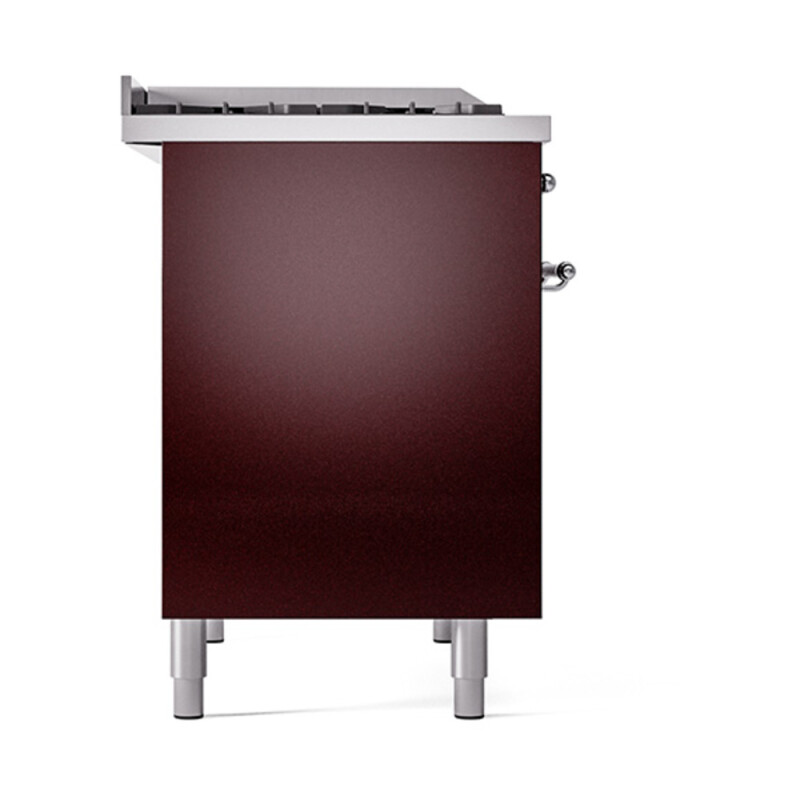Nostalgie II 40 inch Dual Fuel Range with Double Ovens, 6 Burners and Griddle UPD40FQNMPBUCLP