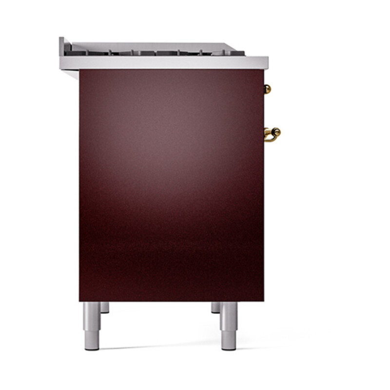 Nostalgie II 40 inch Dual Fuel Range with Double Ovens, 6 Burners and Griddle UPD40FQNMPBUGLP