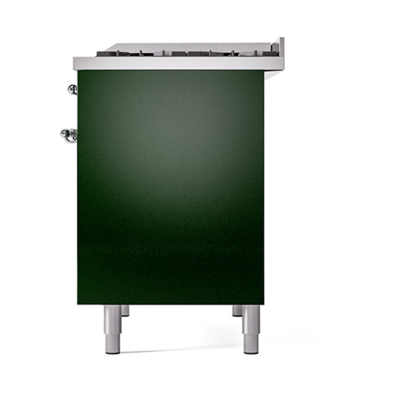 Nostalgie II 40 inch Dual Fuel Range with Double Ovens, 6 Burners and Griddle UPD40FQNMPEGCLP