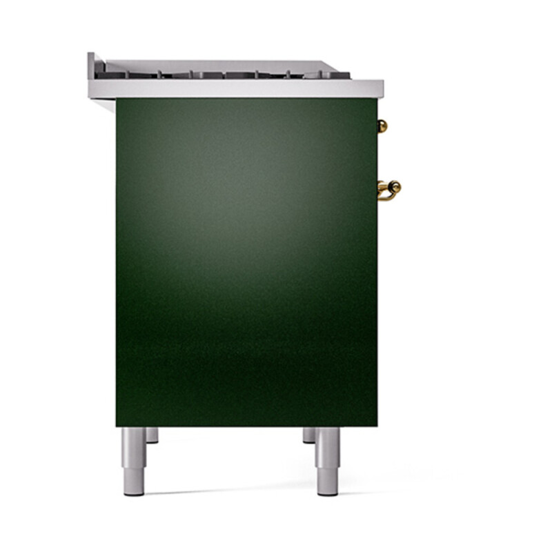 Nostalgie II 40 inch Dual Fuel Range with Double Ovens, 6 Burners and Griddle UPD40FQNMPEGG