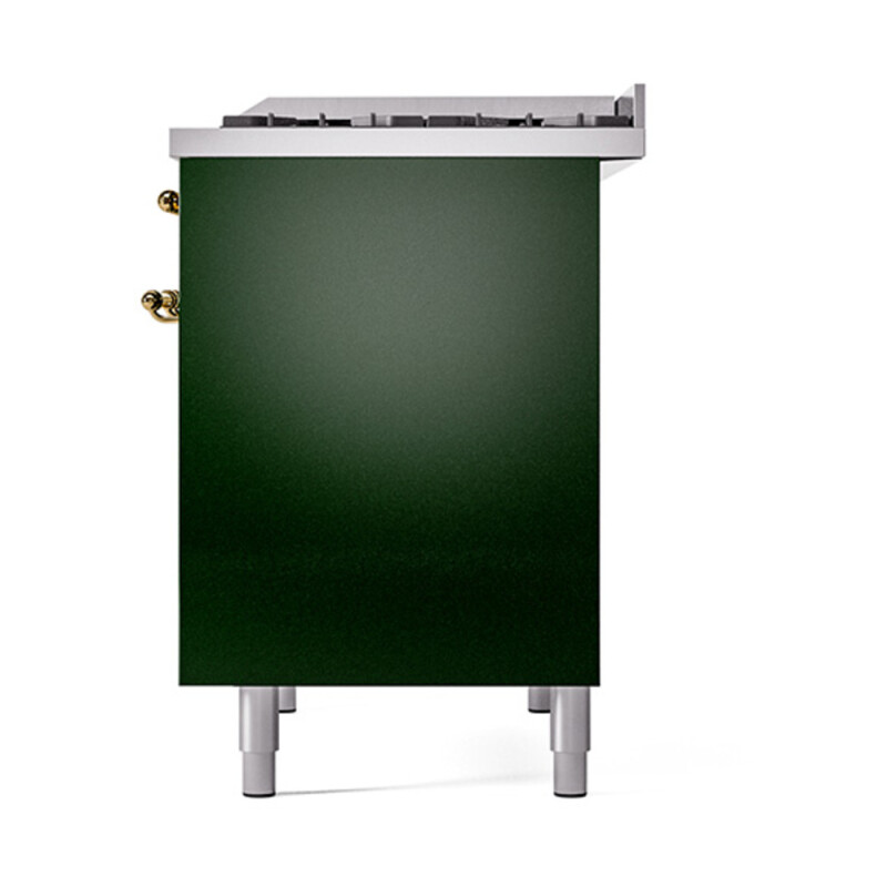 Nostalgie II 40 inch Dual Fuel Range with Double Ovens, 6 Burners and Griddle UPD40FQNMPEGGLP
