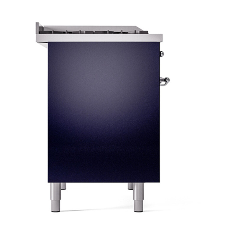 Nostalgie II 40 inch Dual Fuel Range with Double Ovens, 6 Burners and Griddle UPD40FQNMPMBCLP