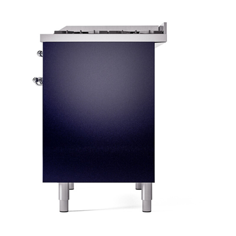 Nostalgie II 40 inch Dual Fuel Range with Double Ovens, 6 Burners and Griddle UPD40FQNMPMBCLP