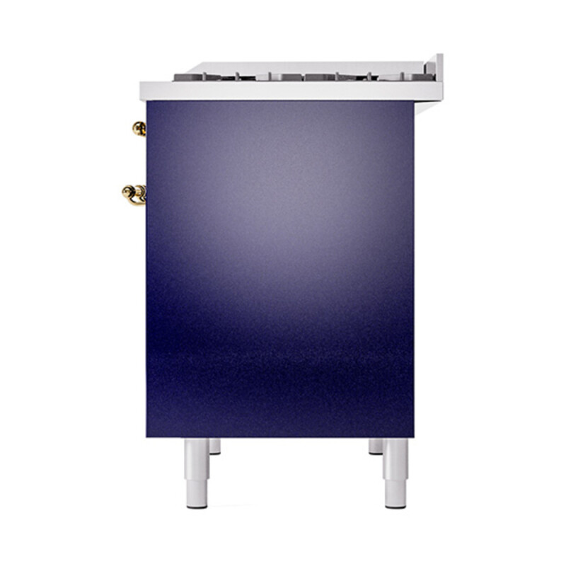 Nostalgie II 40 inch Dual Fuel Range with Double Ovens, 6 Burners and Griddle UPD40FQNMPMBGLP