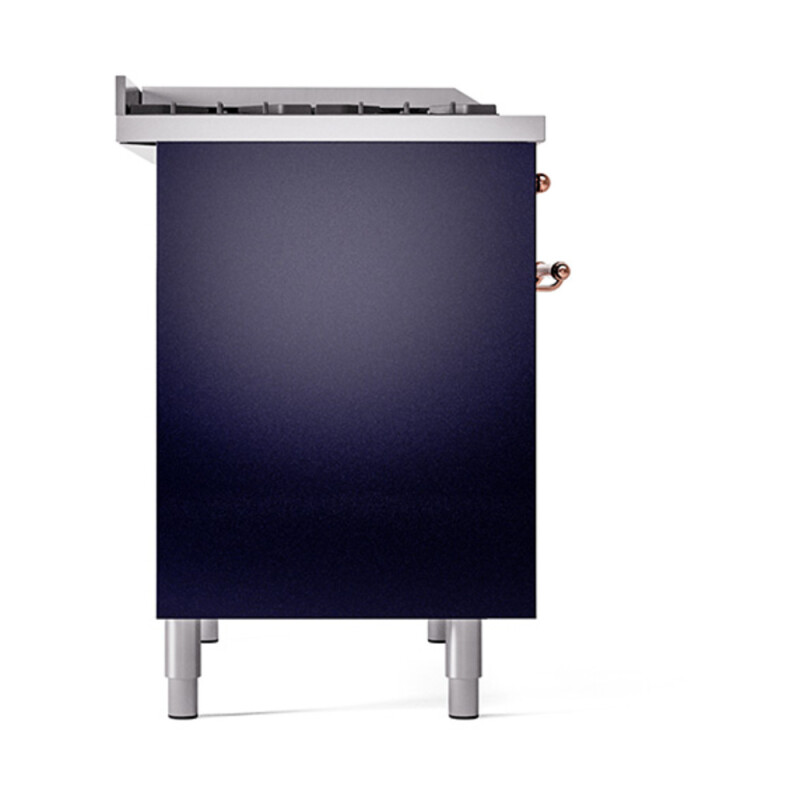 Nostalgie II 40 inch Dual Fuel Range with Double Ovens, 6 Burners and Griddle UPD40FQNMPMBPLP