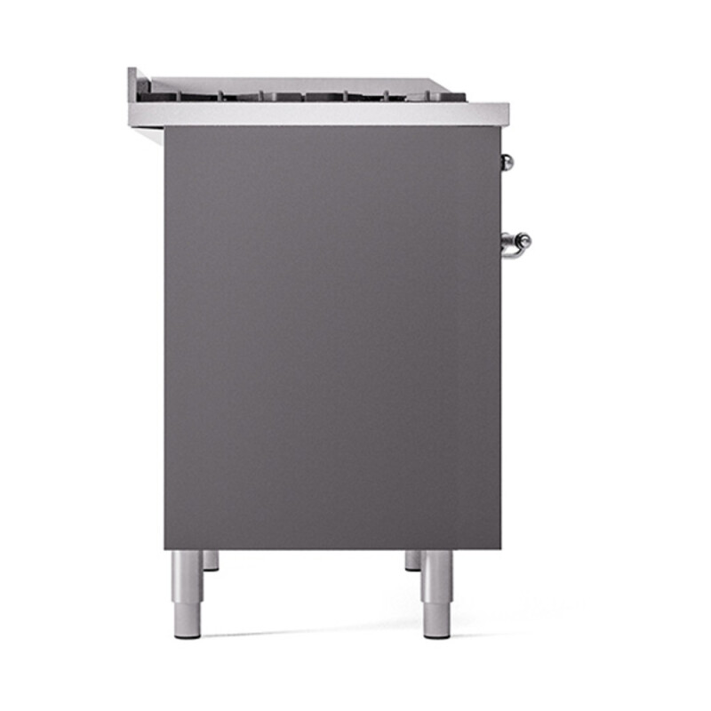 Nostalgie II 40 inch Dual Fuel Range with Double Ovens, 6 Burners and Griddle UPD40FQNMPMGCLP