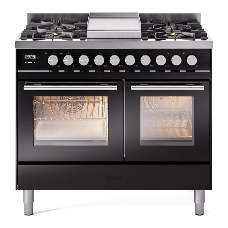 Professional Plus II 40 inch Dual Fuel Range UPD40FWMPBK