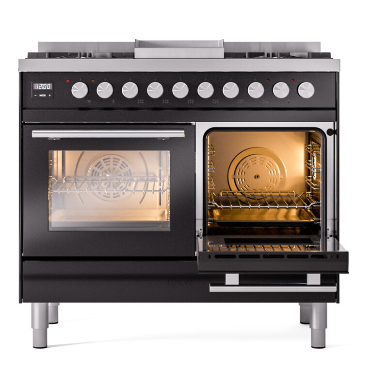 Professional Plus II 40 inch Dual Fuel Range UPD40FWMPBKLP