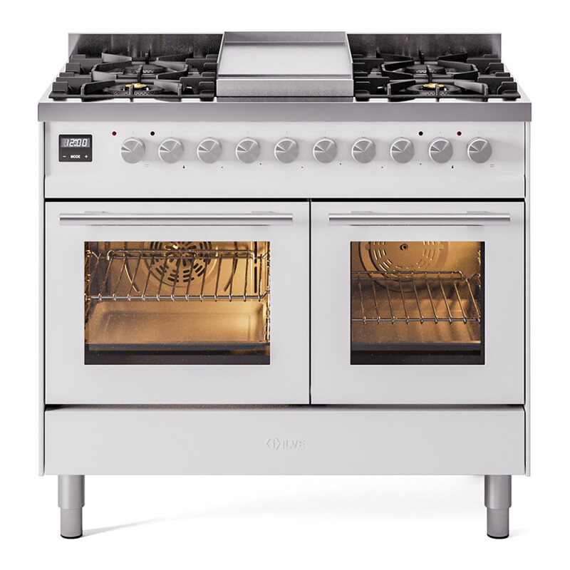 Professional Plus II 40 inch Dual Fuel Range UPD40FWMPWH