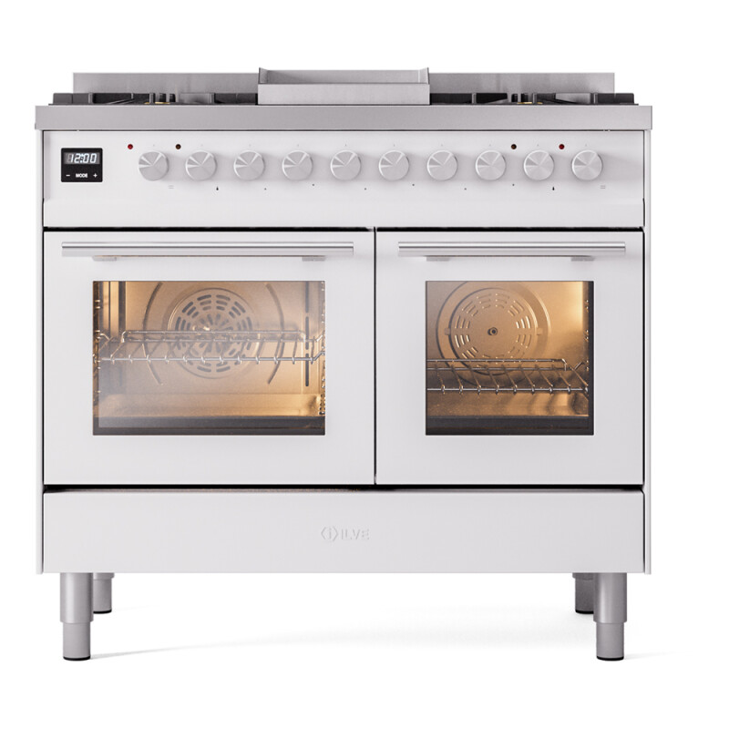 Professional Plus II 40 inch Dual Fuel Range UPD40FWMPWH