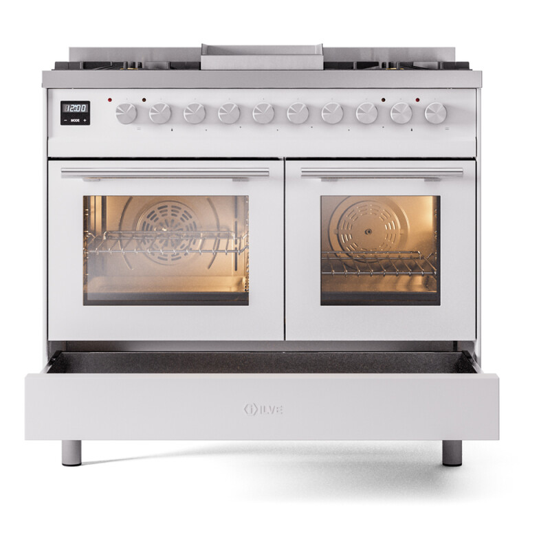 Professional Plus II 40 inch Dual Fuel Range UPD40FWMPWH