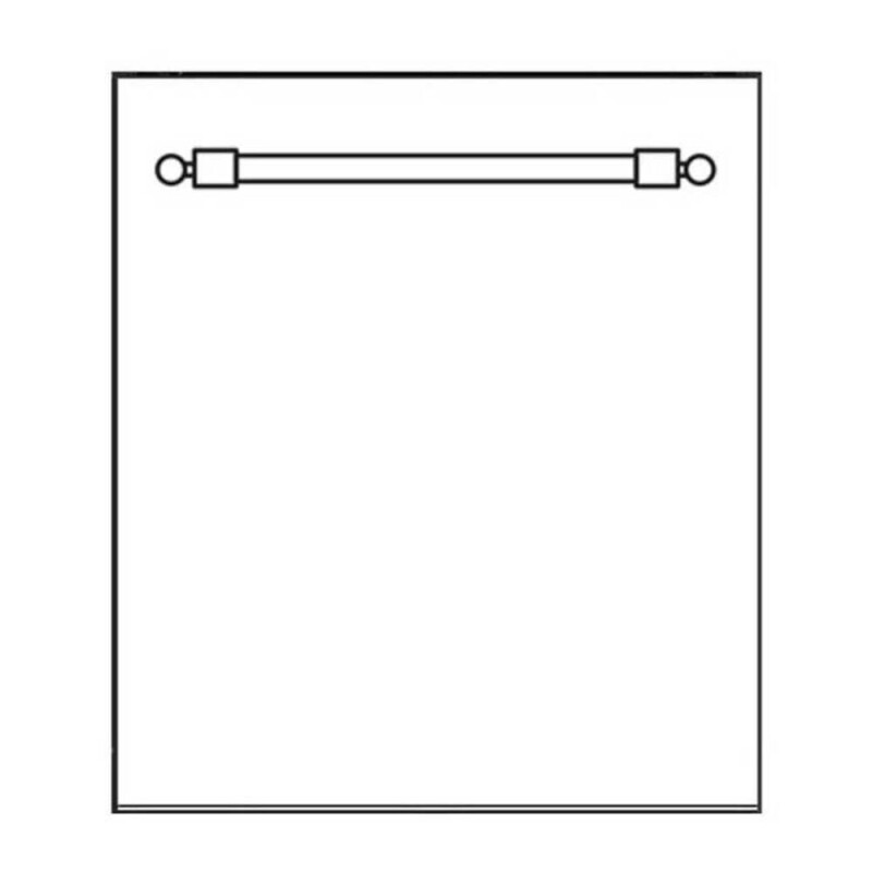 Nostalgie Dishwasher Panel UPDD24SSG