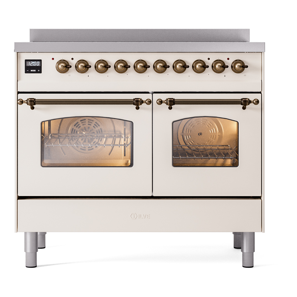 Nostalgie II 40 inch Induction Range with 6 Elements UPDI406NMPAWB