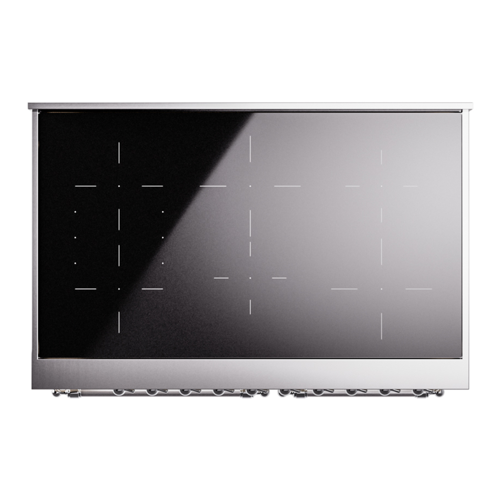 Nostalgie II 40 inch Induction Range with 6 Elements UPDI406NMPAWC