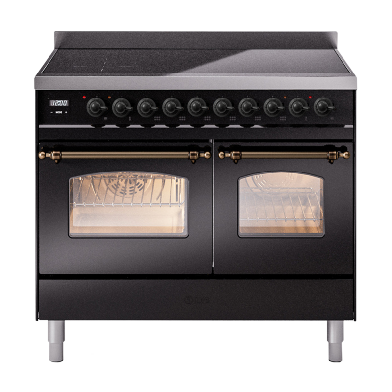 Nostalgie II 40 inch Induction Range with 6 Elements UPDI406NMPBKB