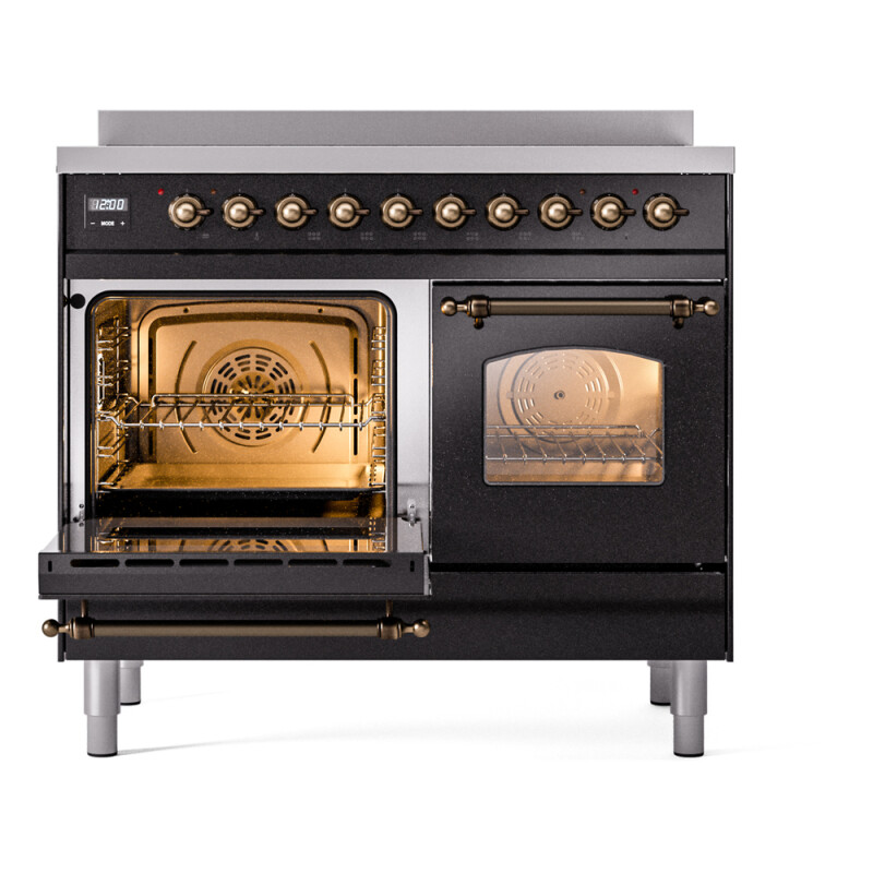 Nostalgie II 40 inch Induction Range with 6 Elements UPDI406NMPBKB