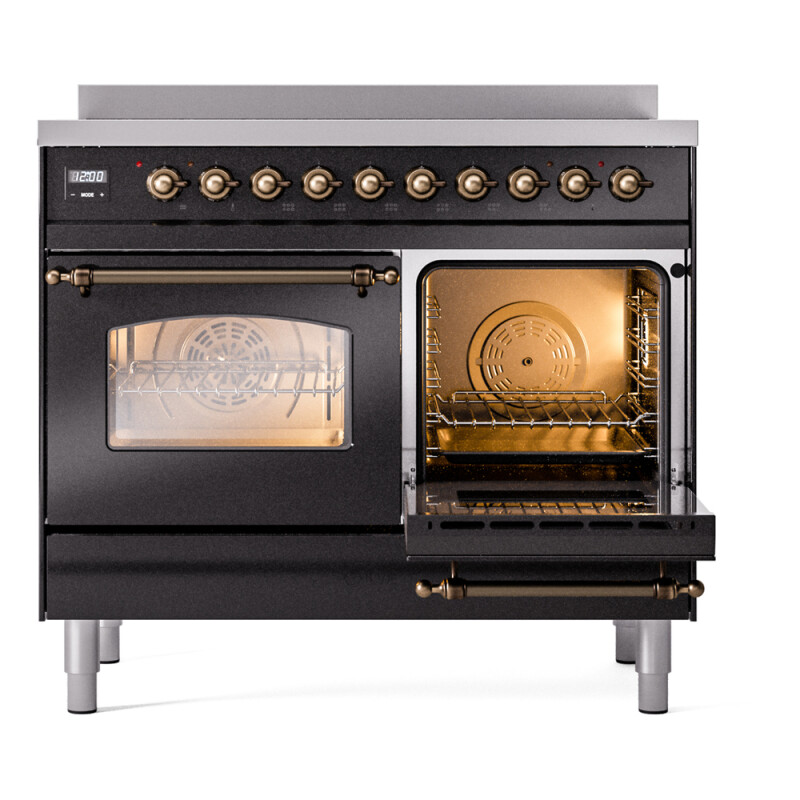 Nostalgie II 40 inch Induction Range with 6 Elements UPDI406NMPBKB