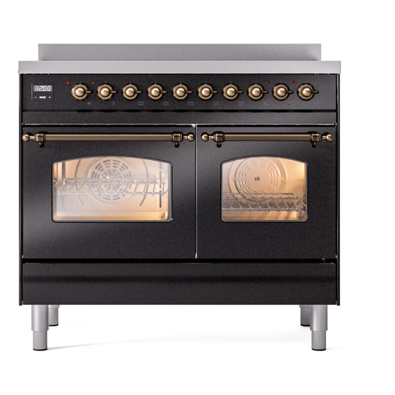 Nostalgie II 40 inch Induction Range with 6 Elements UPDI406NMPBKB