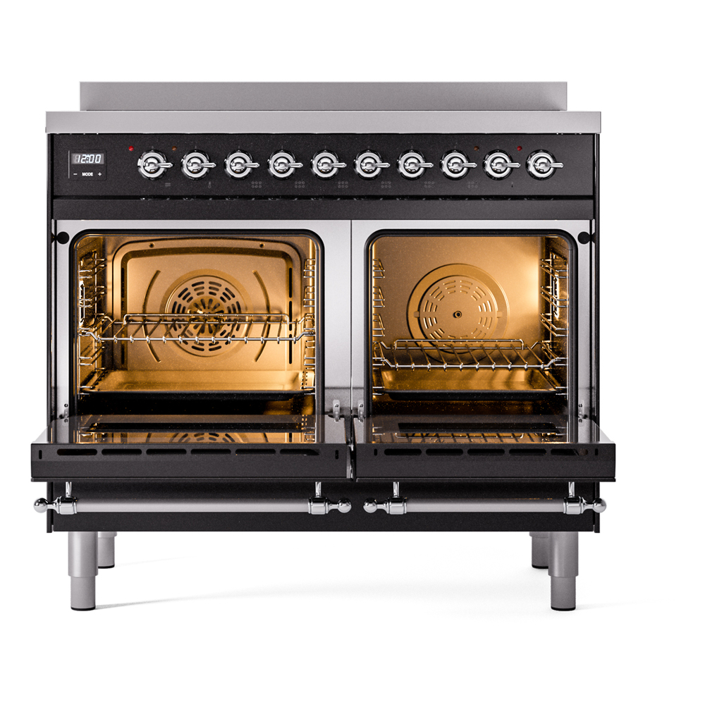 Nostalgie II 40 inch Induction Range with 6 Elements UPDI406NMPBKC