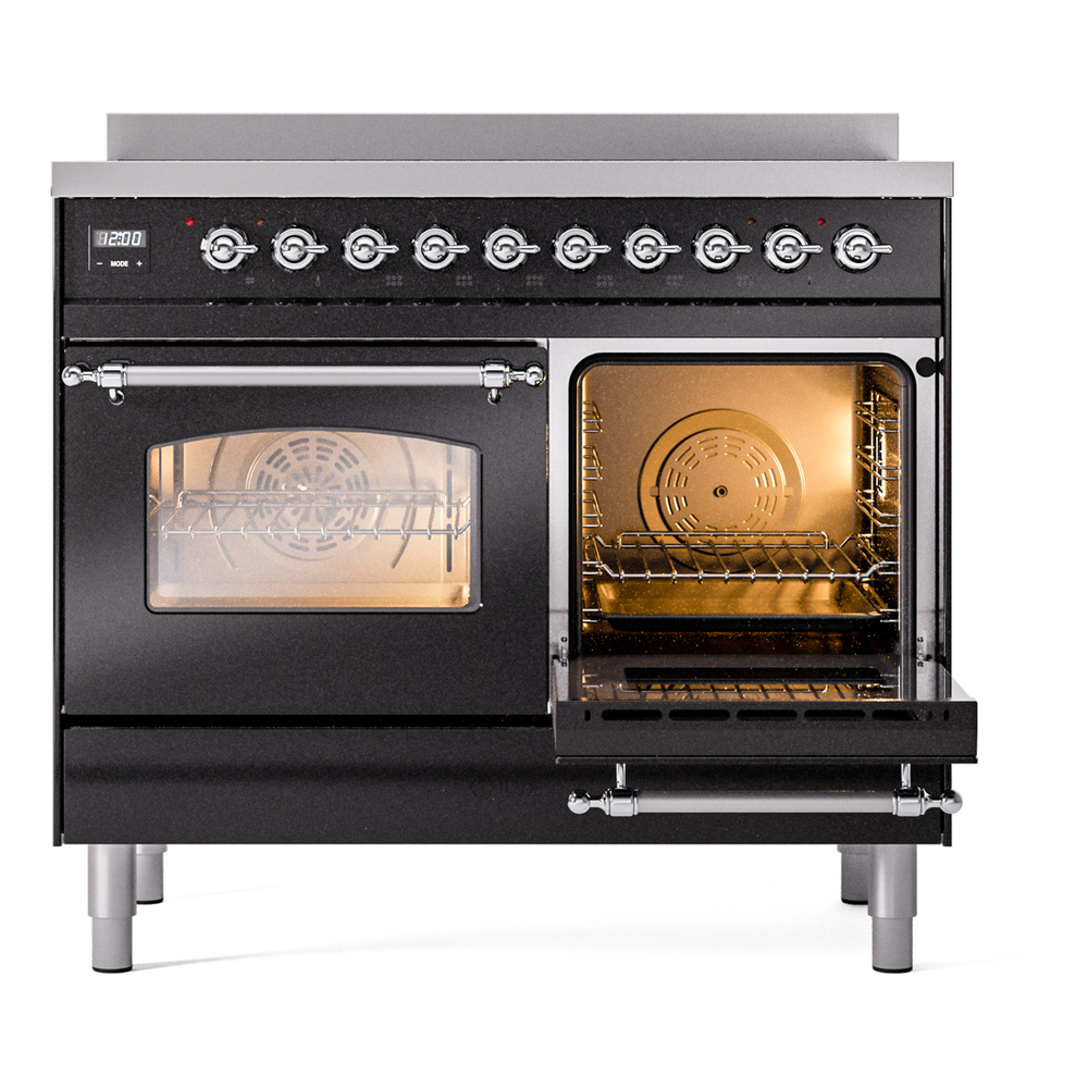 Nostalgie II 40 inch Induction Range with 6 Elements UPDI406NMPBKC