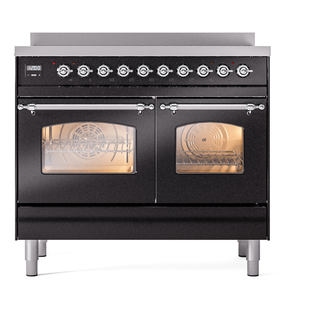 Nostalgie II 40 inch Induction Range with 6 Elements UPDI406NMPBKC