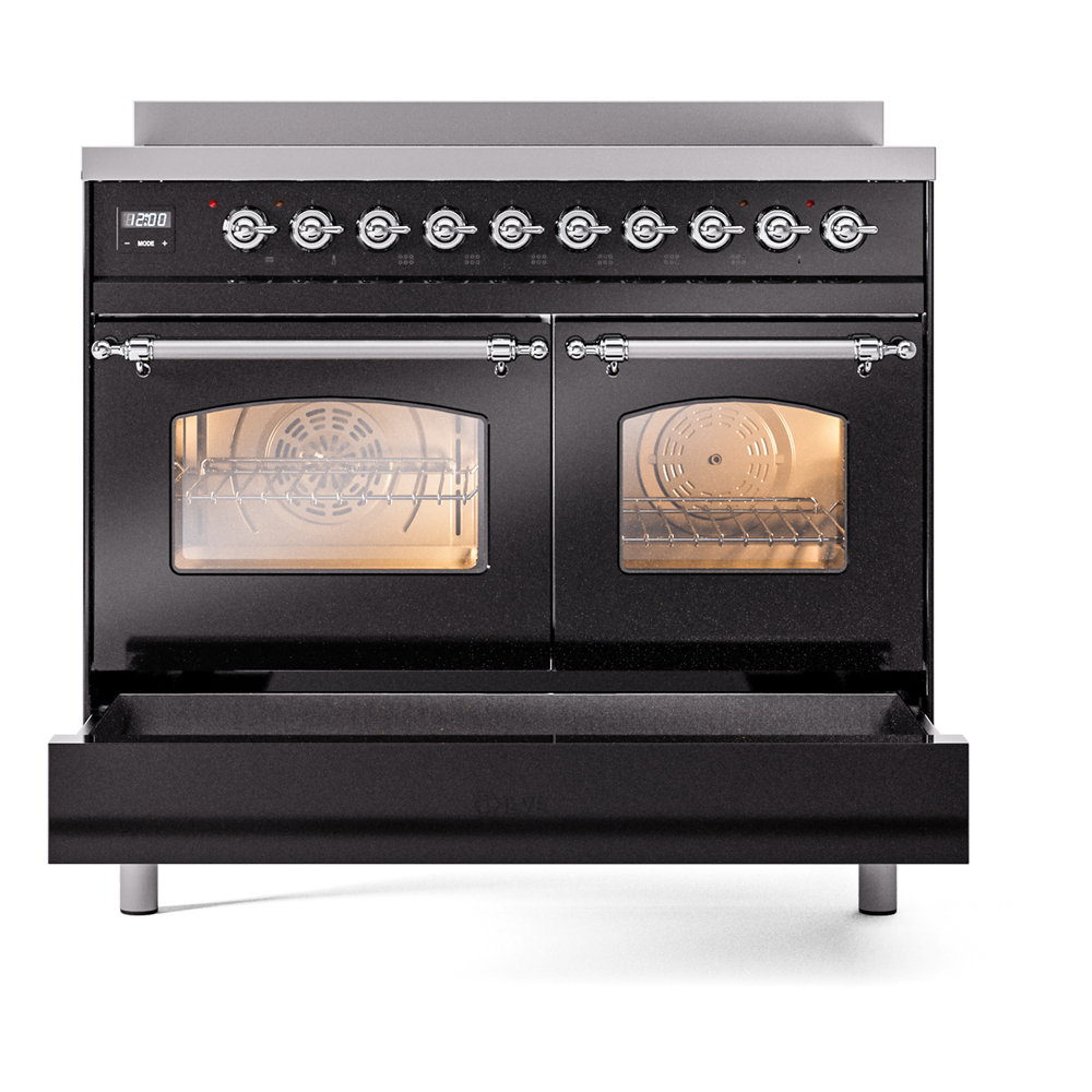 Nostalgie II 40 inch Induction Range with 6 Elements UPDI406NMPBKC