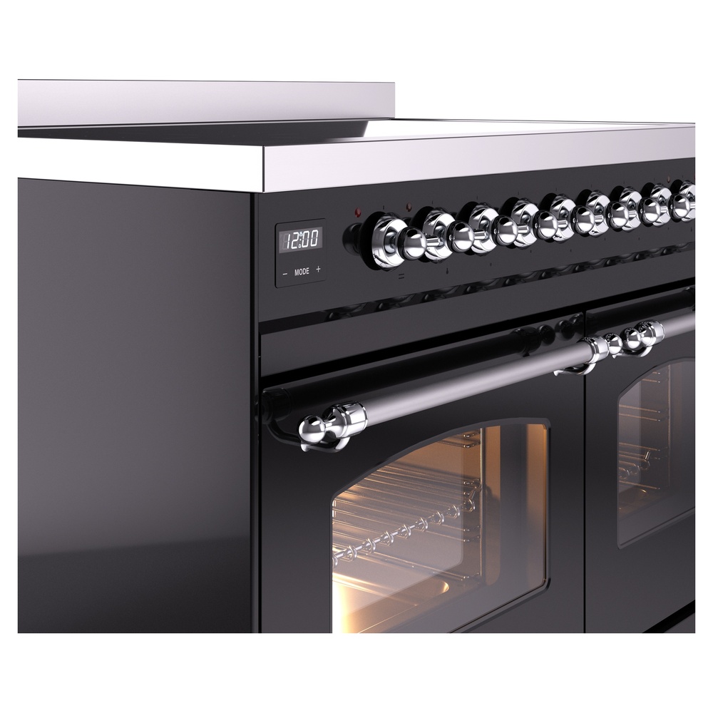 Nostalgie II 40 inch Induction Range with 6 Elements UPDI406NMPBKC