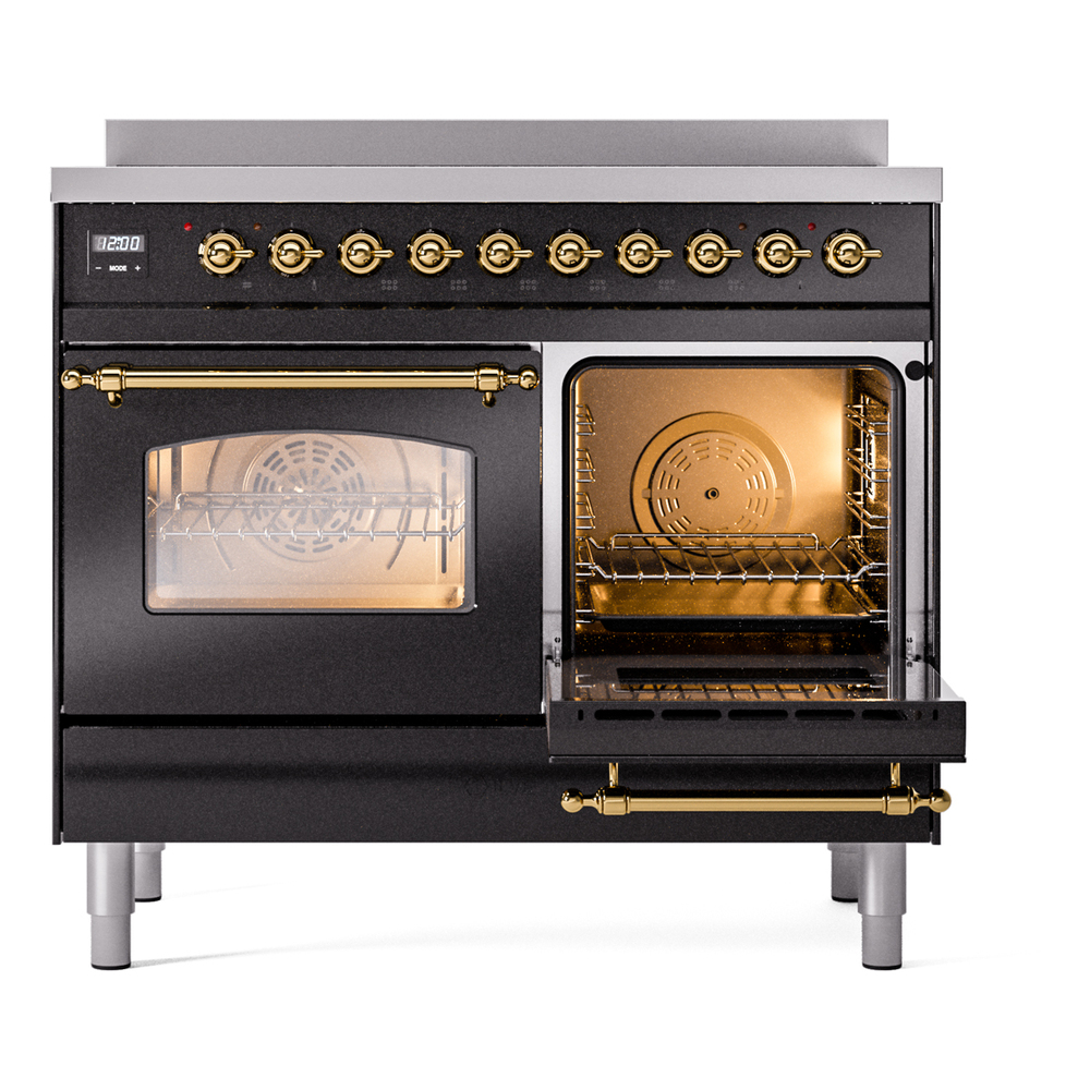 Nostalgie II 40 inch Induction Range with 6 Elements UPDI406NMPBKG