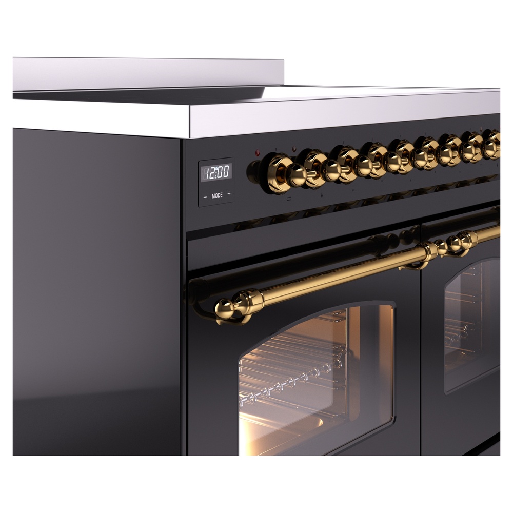 Nostalgie II 40 inch Induction Range with 6 Elements UPDI406NMPBKG