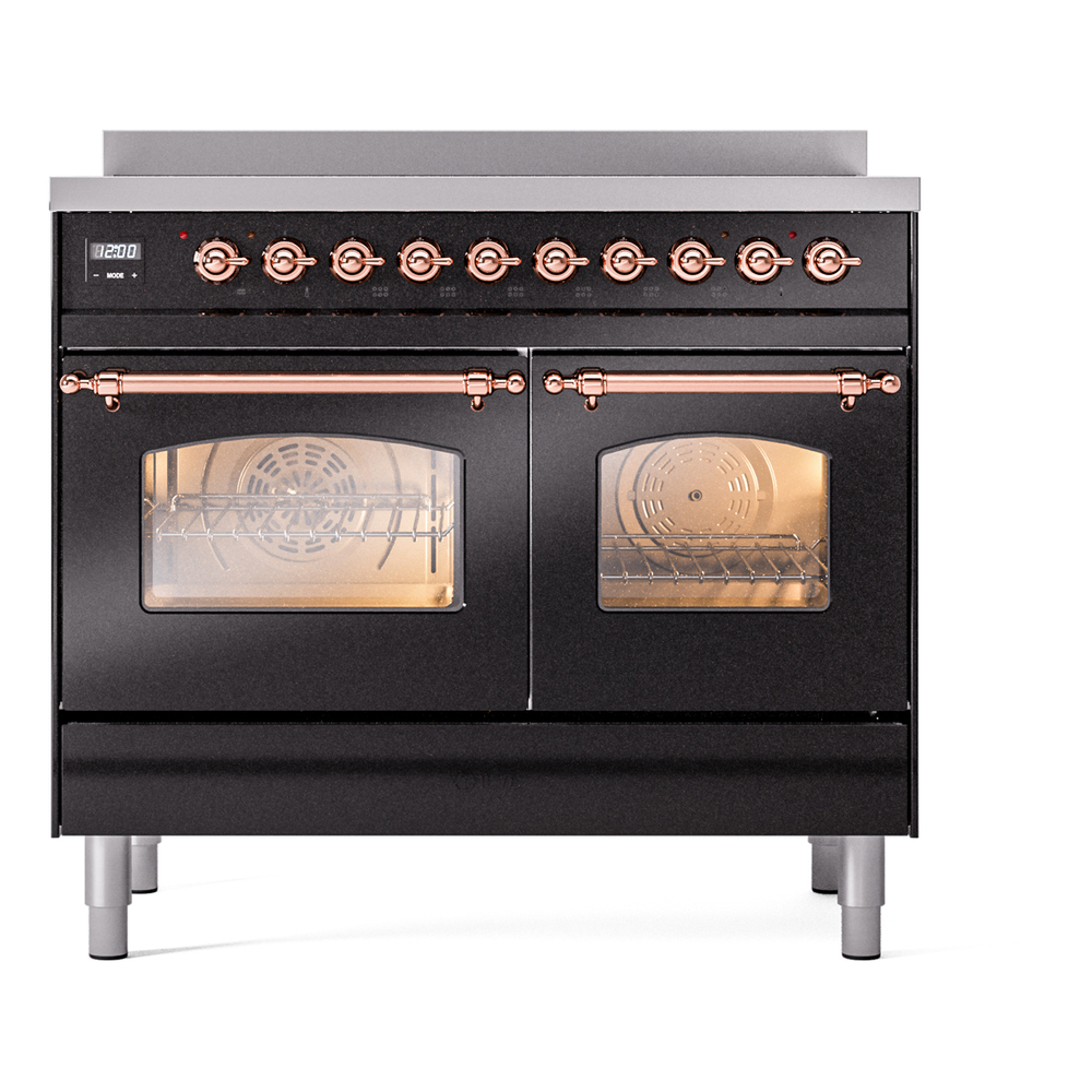 Nostalgie II 40 inch Induction Range with 6 Elements UPDI406NMPBKP