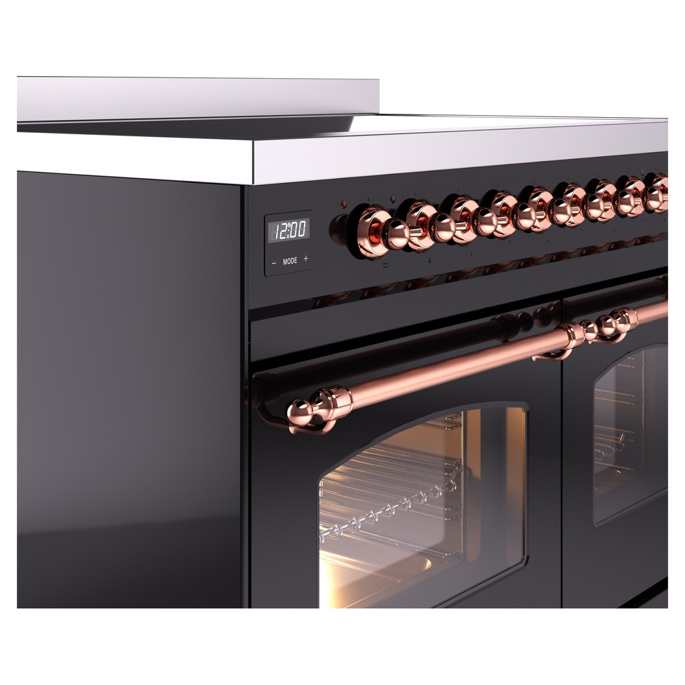 Nostalgie II 40 inch Induction Range with 6 Elements UPDI406NMPBKP