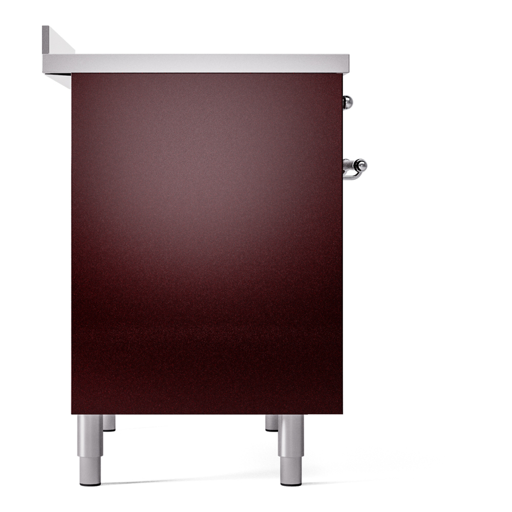 Nostalgie II 40 UPDI406NMPBUC Freestanding Electric Range Range with Induction Double Oven with Triple Glass Door with Chrome knobs UPDI406NMPBUC