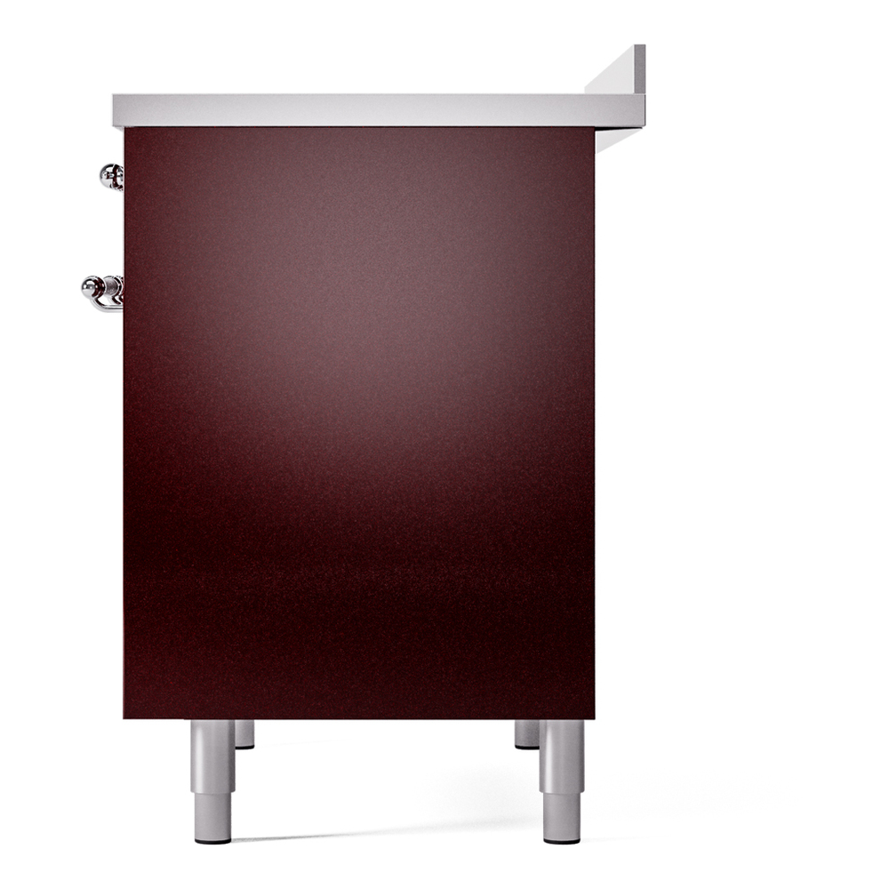 Nostalgie II 40 UPDI406NMPBUC Freestanding Electric Range Range with Induction Double Oven with Triple Glass Door with Chrome knobs UPDI406NMPBUC