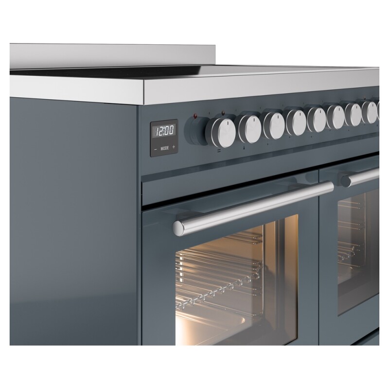 Professional Plus II 40 UPDI406WMPBG Freestanding Electric Range Range with Induction Double Oven with Triple Glass Door with Stainless Steel knobs UPDI406WMPBG