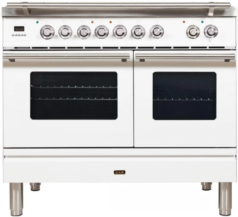 Professional Plus Series 40" Dual Fuel Liquid Propane Freestanding Range UPDW100FDMPBLP